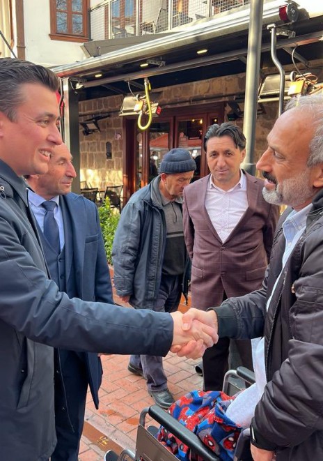 Osman Gökçek'ten Hamamönü esnafını ziyaret etti!